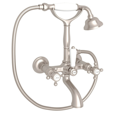 ROHL Exposed Wall Mount Tub Filler A1401XMSTN